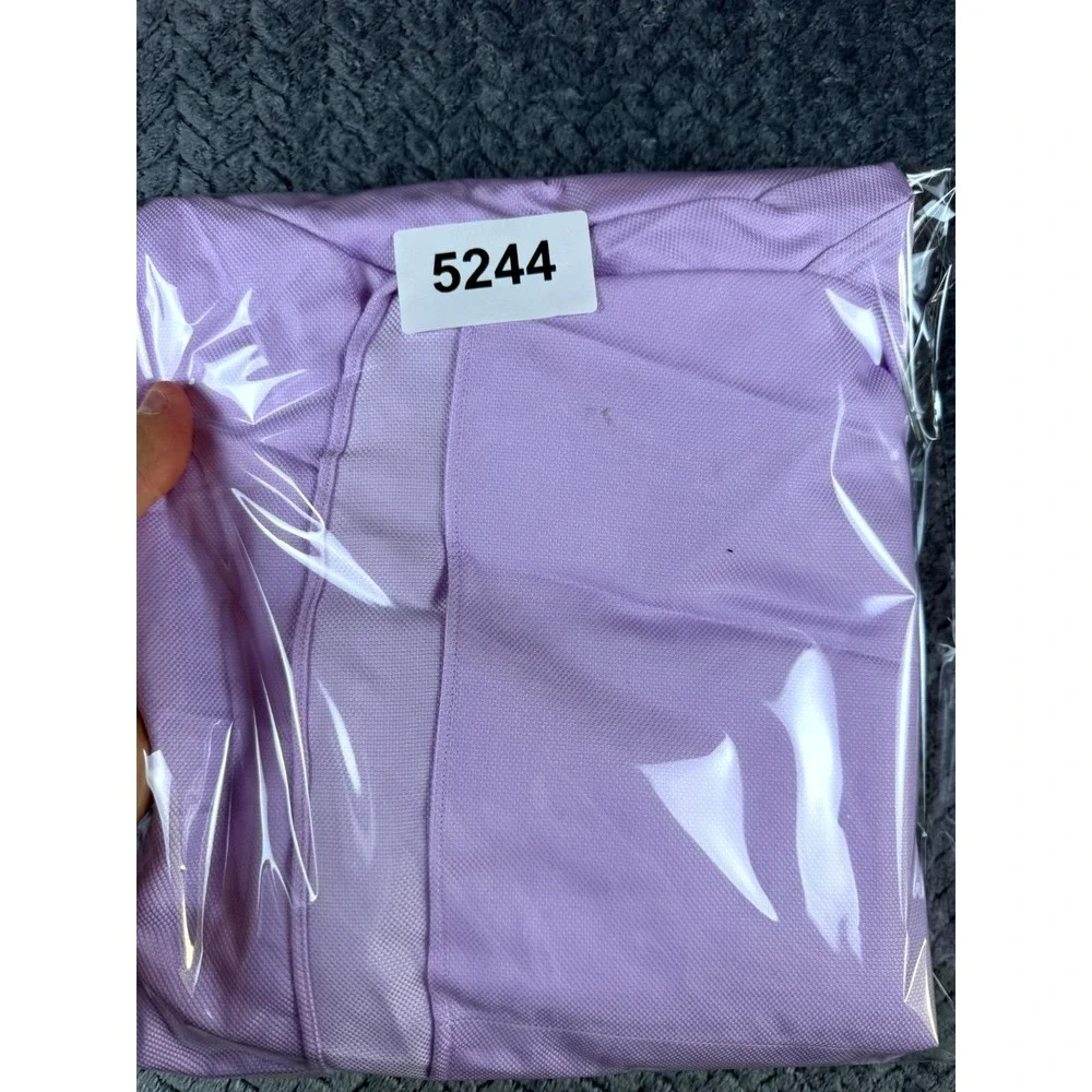 Polo Ralph Lauren Mens Dress Shirt 17.5 34/35 Purple Classic Fit Easy Care NEW